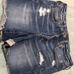 American Eagle Outfitters Blue Denim Shorts